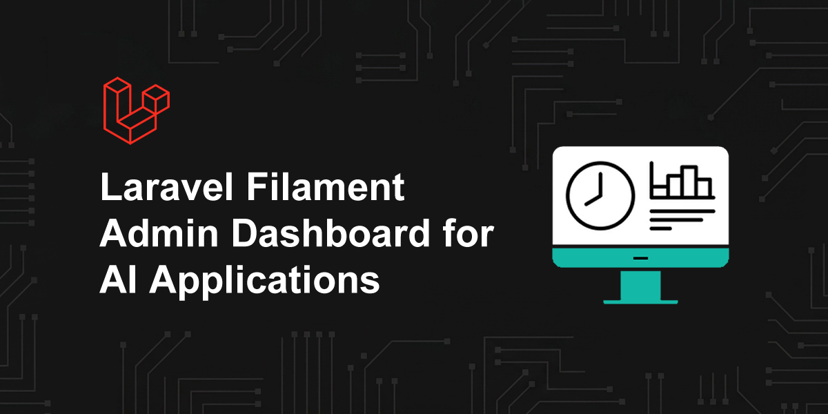 Laravel Filament admin dashboard